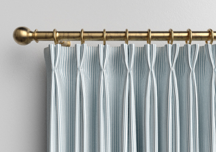 Nautical Stripes, Blue Sails - Made to Measure Curtains - Image 10